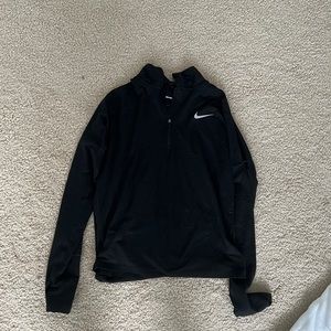Black Quarter-Zip